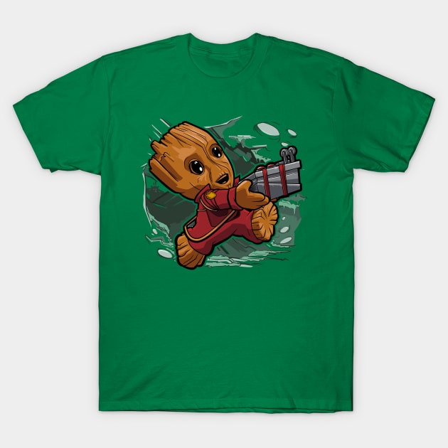 Super Tiny Groot T-Shirt by CoDDesigns